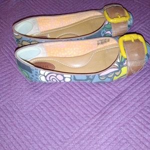 Women's Fossil Flats 7.5 worn once